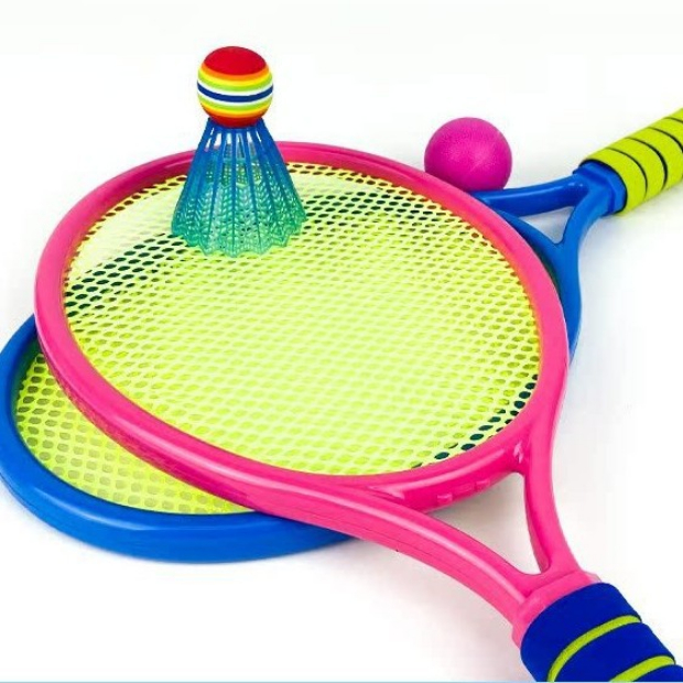 RAket Tenis Mainan Anak Raket Bulu Tangkis Raket Padel Anak Raket Bulu TAngkis Set