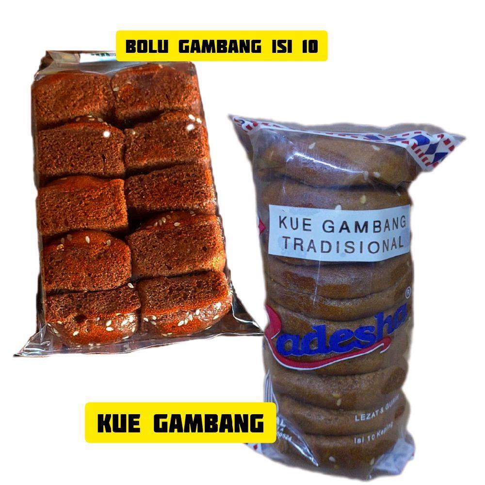 

Paket Bundling Bolu Gambang Dan Kue Gambang Radesha Jajanan Khas Manis Isi 10 Pcs Food Roti Tradisional Kue