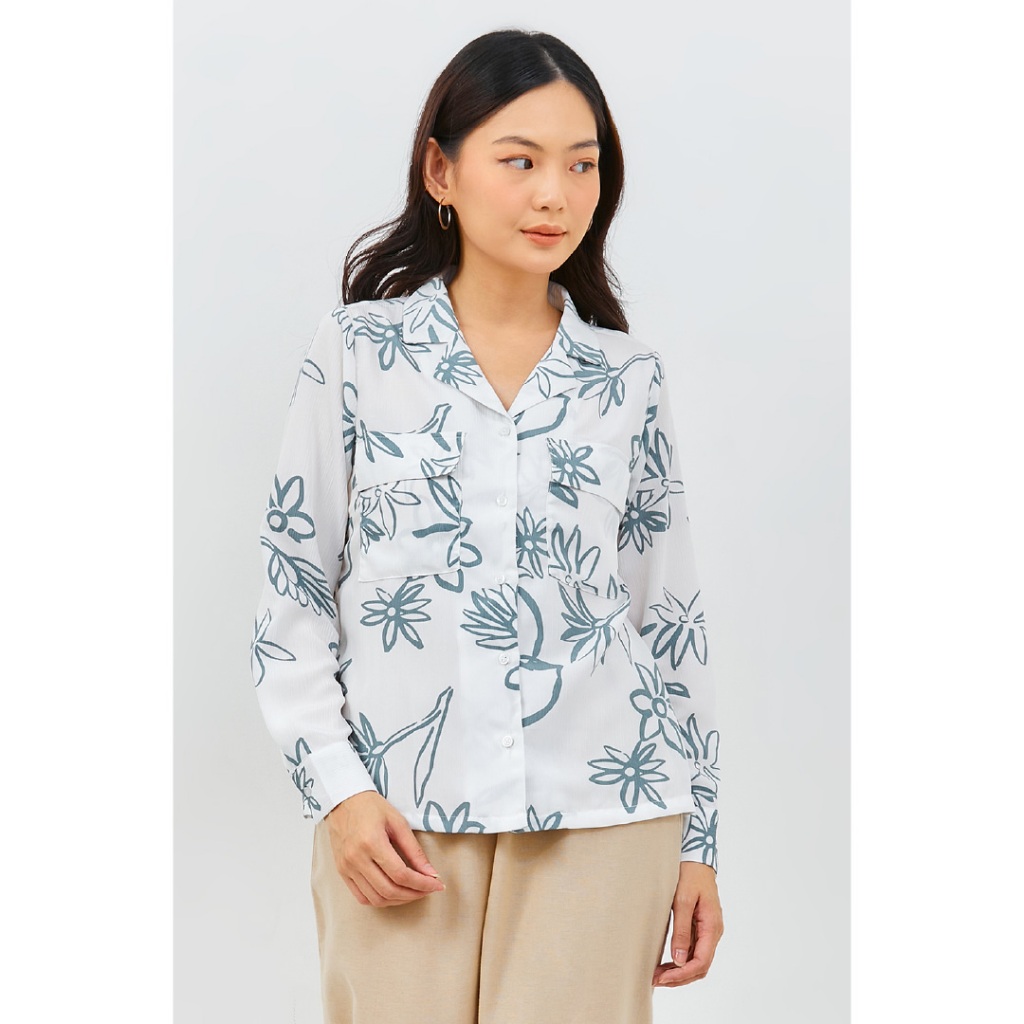 Emba Ladies - Puspa Kemeja Wanita Lengan Panjang Collection