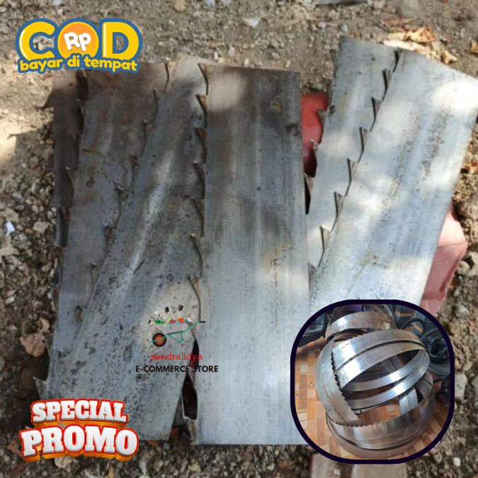 Gergaji Selendang Bekas Baja