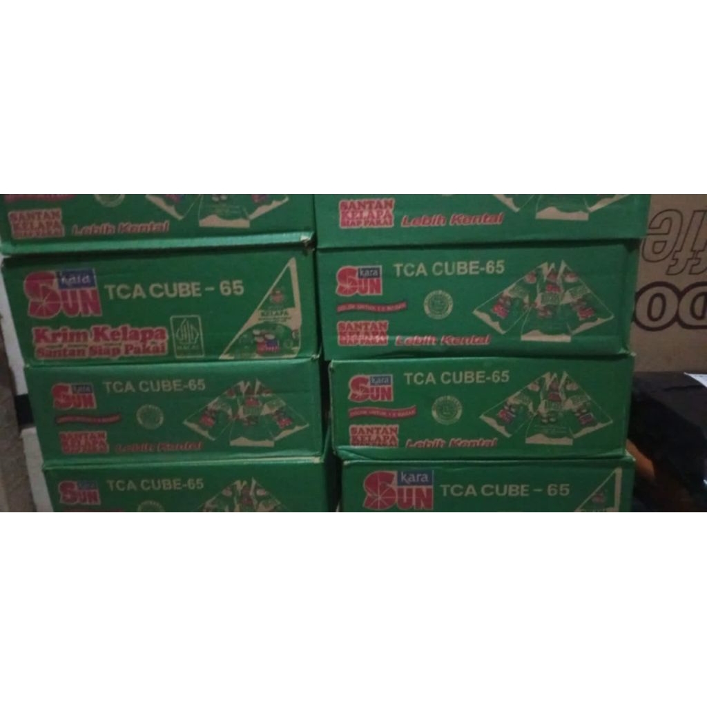 

kara santan sun kara 65ml isi 36pcs 1 dus kerucut