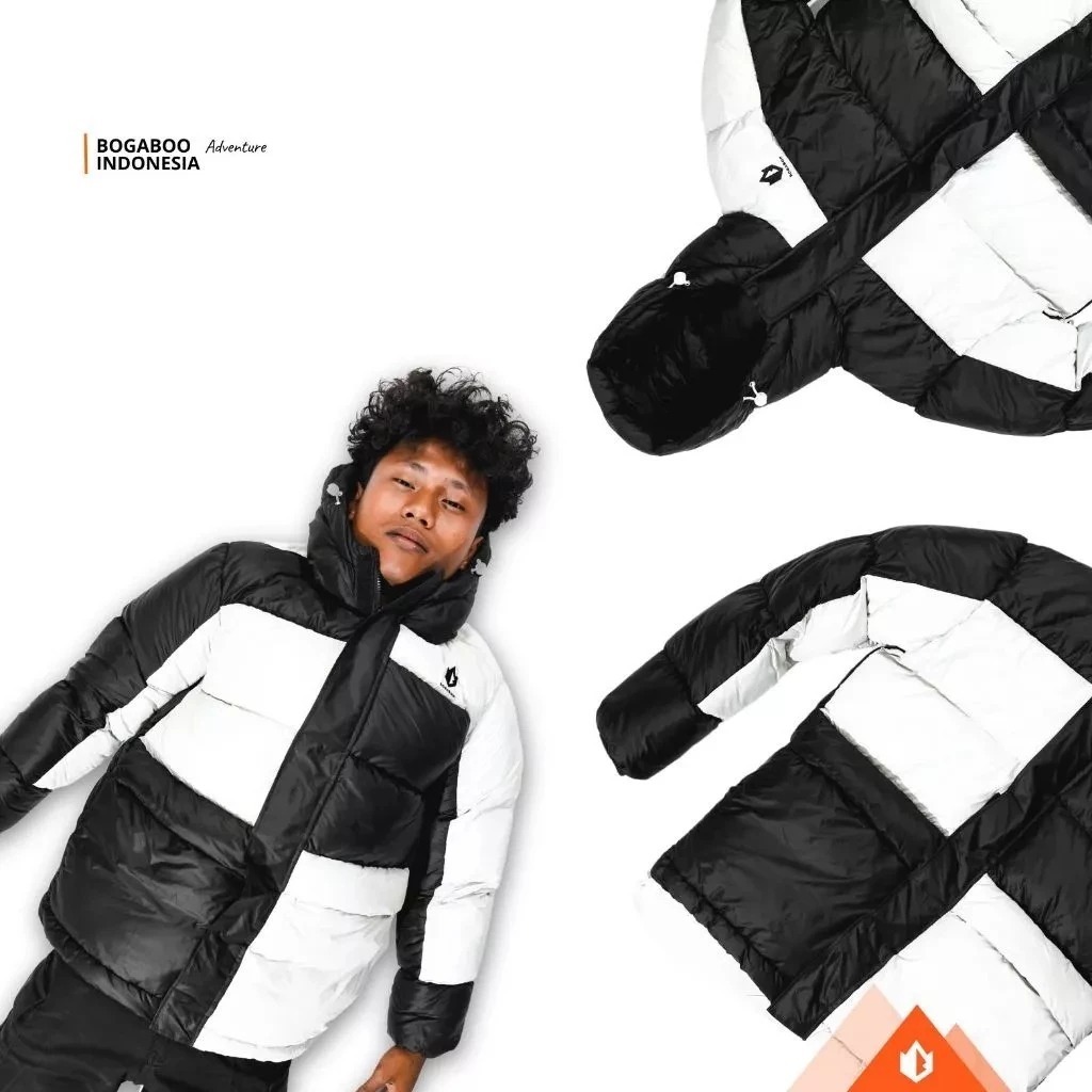 Bogaboo ARLO Jaket Tebal Winter Synthetic down FP 600 - Jacket Musim Dingin - Jaket Gunung Hiking