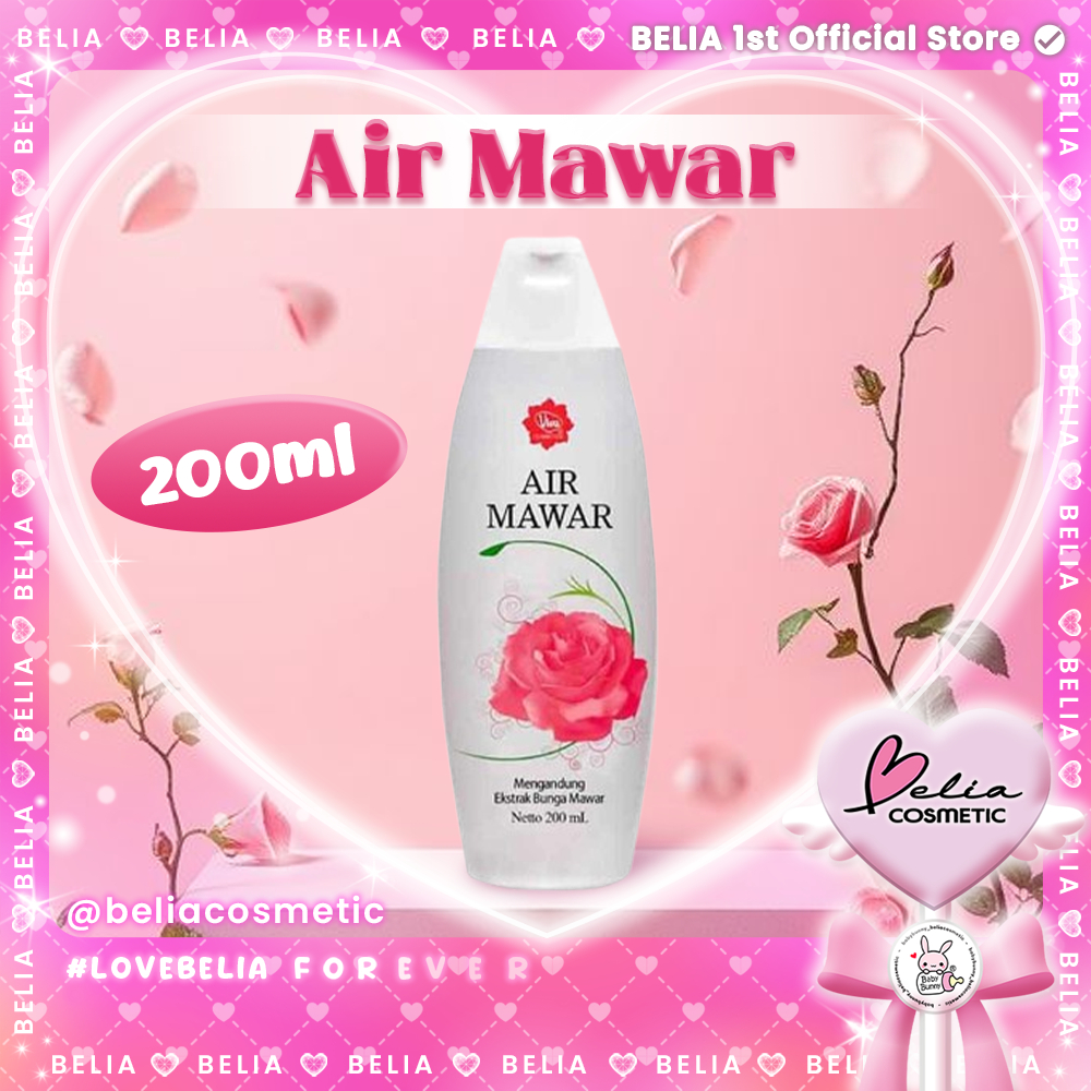 ❤ BELIA ❤ VIVA Air Mawar 200ml | Extract Rose Water Ukuran Besar