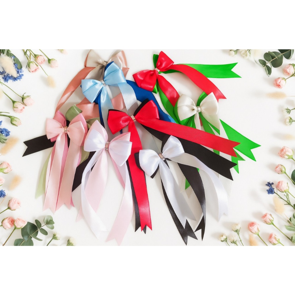 

Pita Hampers siap pakai pita souvenir pita satin double lebih panjang ukuran 15cm