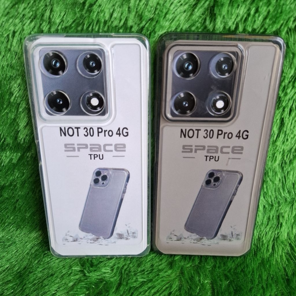 Softcase Casing INFINIX NOT 30 PRO 4G Selikon Bening Trasparan Pelindung belakang HP+Camera