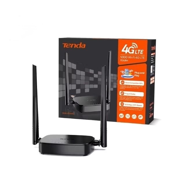 Tenda 4G05 N300 Modem 4G LTE Wireless Router SIM Card All Operator