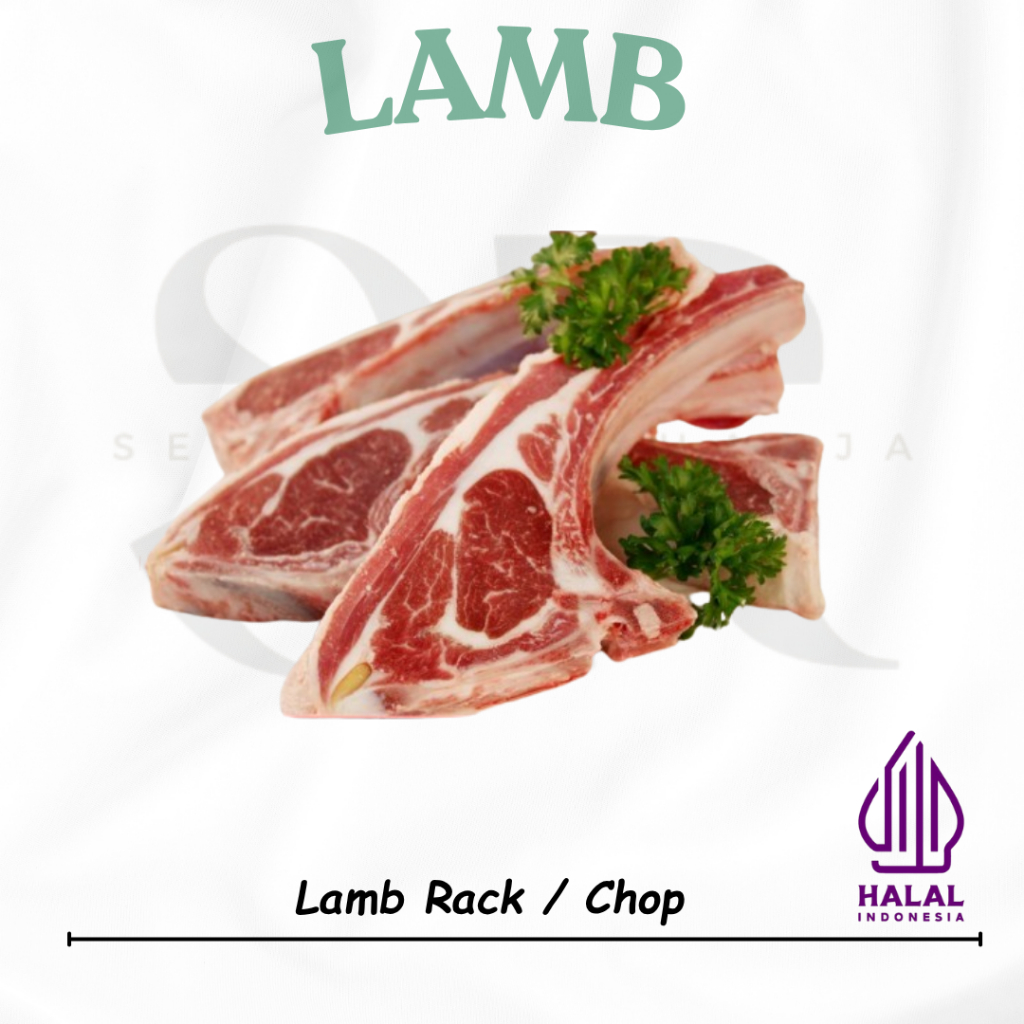 

Lamb Rack / Lamb Chop / Iga Domba Impor AUS 500 - 2000 gram Tangerang Selatan