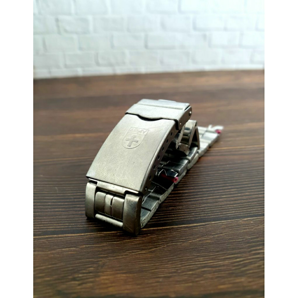 Bracelet/Rantai/Strap Jam Vintage SWISS ARMY (Swiss Made)
