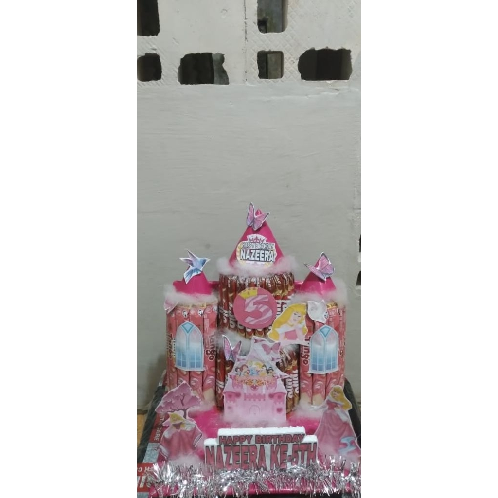 

Snack tower istana (half) princess aurora