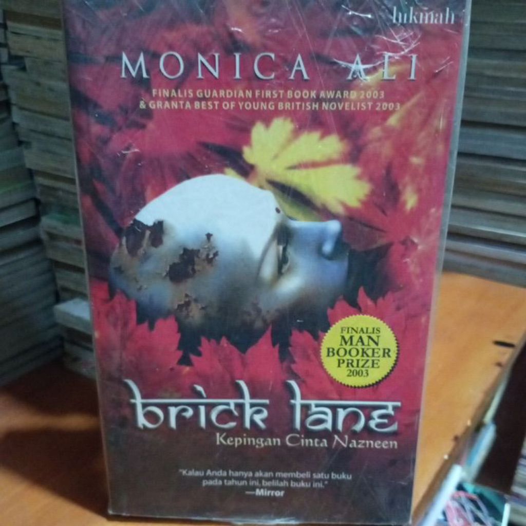 BUKU NOVEL brick lane karangan  Monica Ali