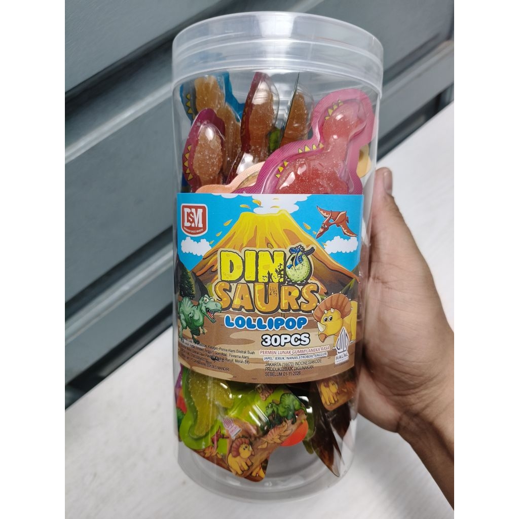 

30 PCS GUMMY DINO SAURS DSM