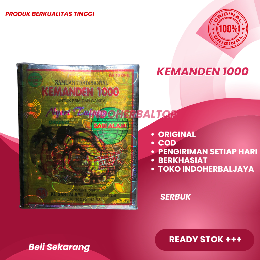 

Kemaden 1000 Original Serbuk 10 Sachet
