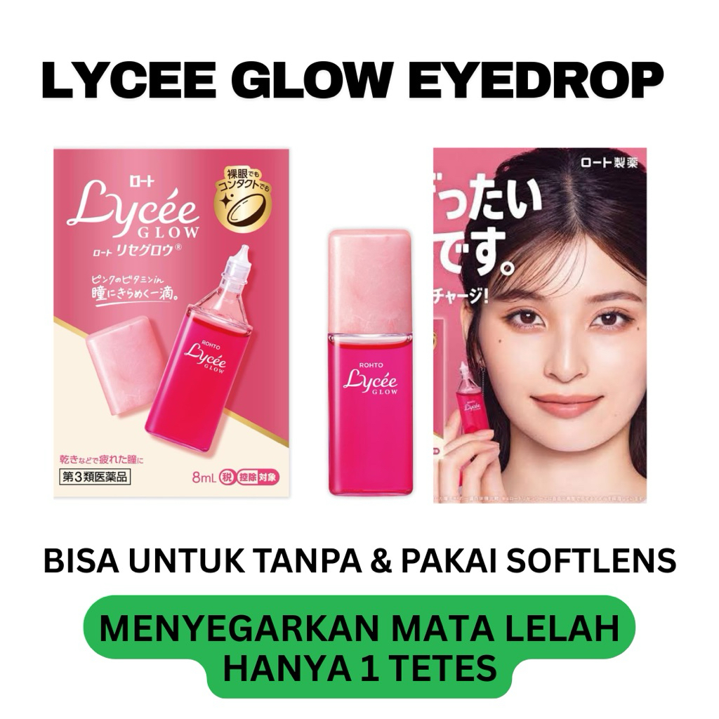 Lycee Glow Eyedrop | Tetes Mata Jepang