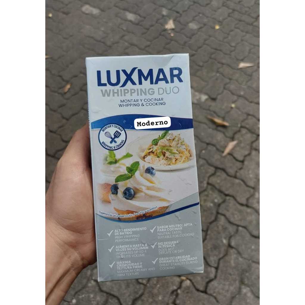 

Luxmar Cooking and Whipping Cream 1 Liter - Luxmar whipping duo 1 liter