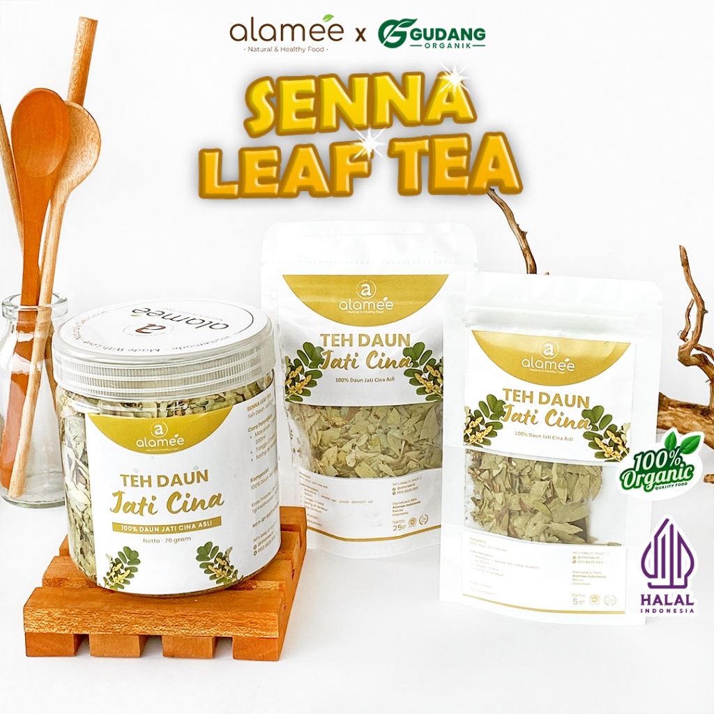 

alamee teh bunga senna menyajikan kemasan praktis untuk menikmati kesegaran dan aroma menyegarkan