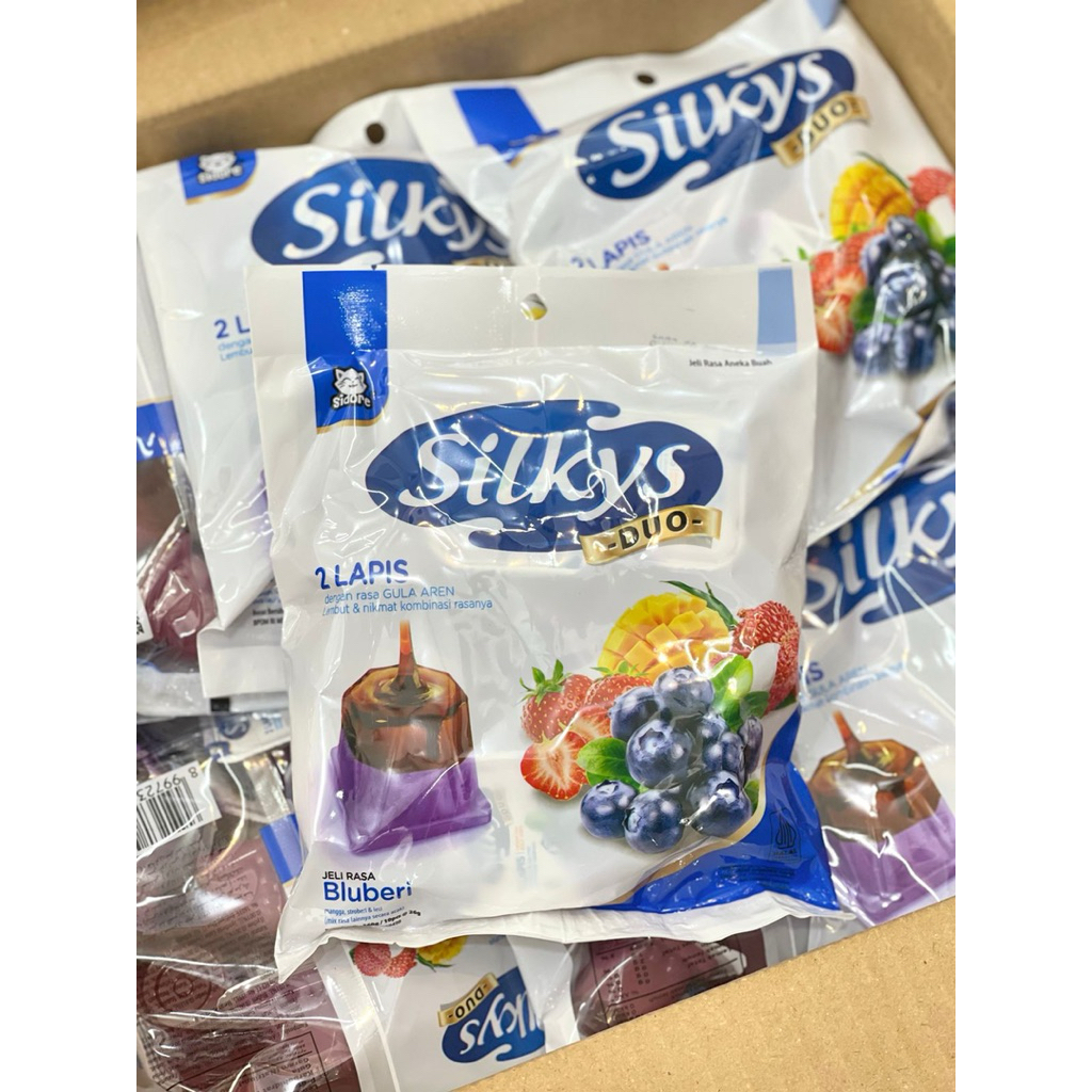 

Jelly Silky Duo Pudding (Mangga / Blueberry)