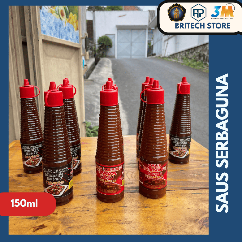

KYARO FOOD SAUS SERBAGUNA BLACKPEPPER/ TOMABORI LAVA/ TOMABORI DAN BUMBU BAKAR