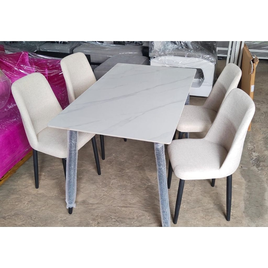 Meja makan marmer 4k