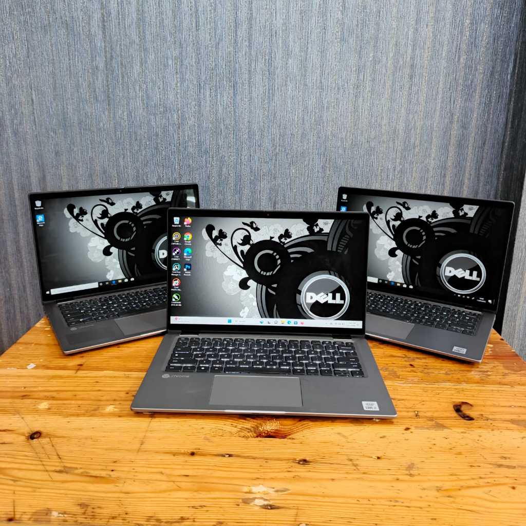 Laptop Dell Latitude Chrome 7410, SILVER, BERGARANSI