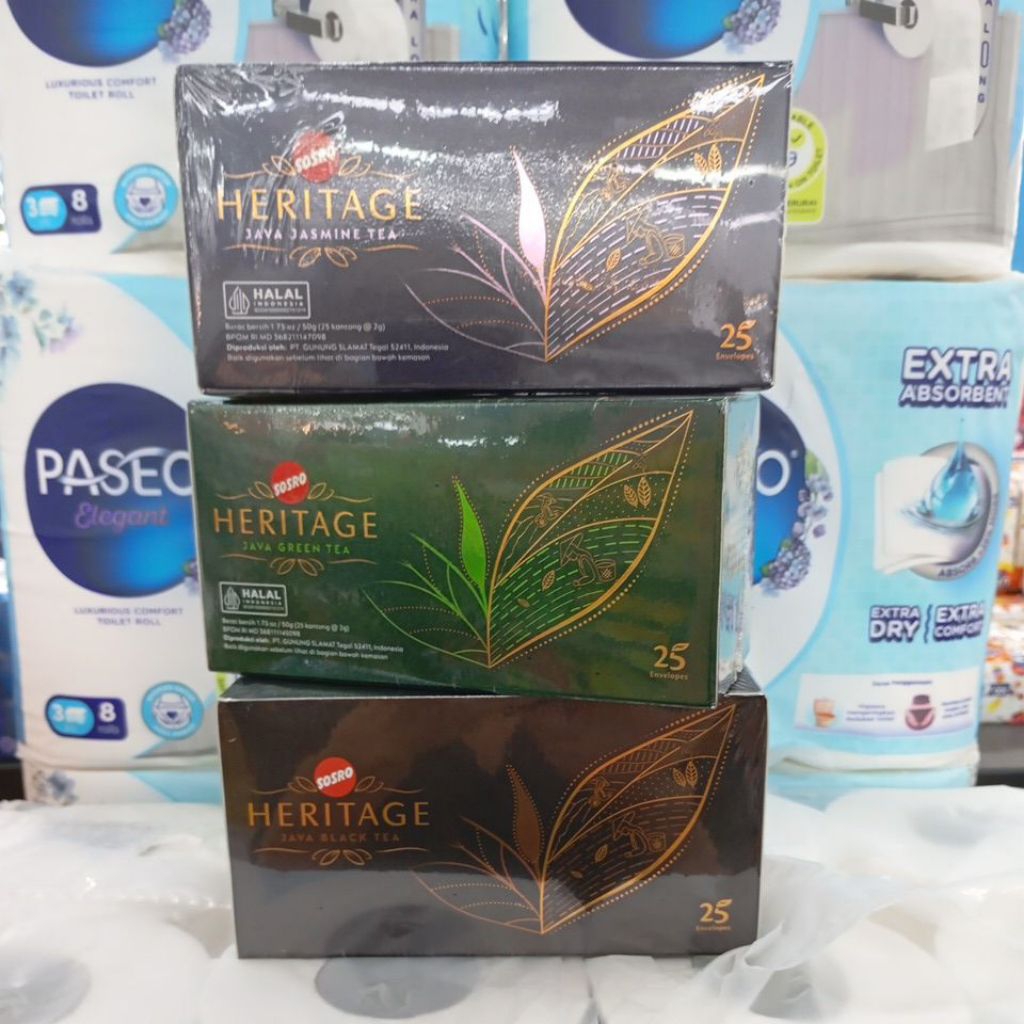 

Sosro Heritage Tea Bag 25@2g