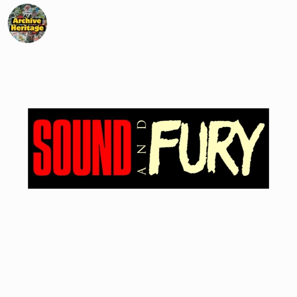 

sticker Sound And Fury festival musik hardcore punk metal stiker