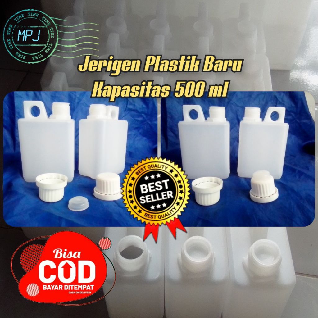 Jerigen Baru 500 ml putih