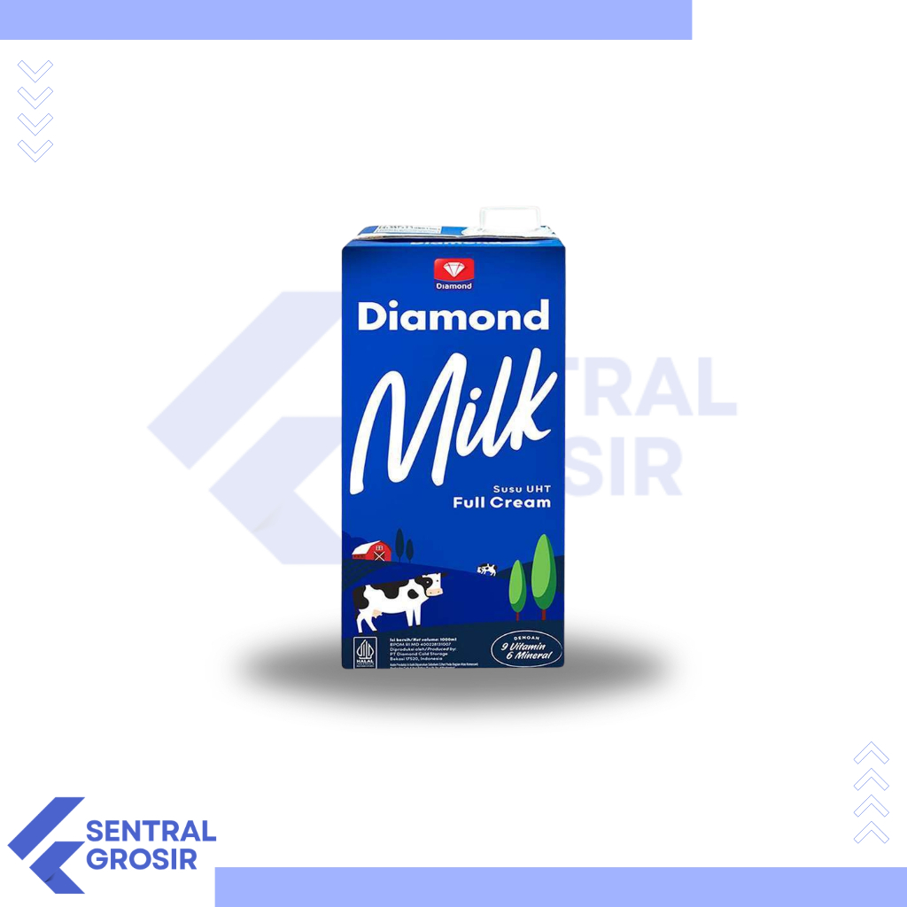 

Diamond Milk | Susu Diamiond UHT Full Cream 1 Liter