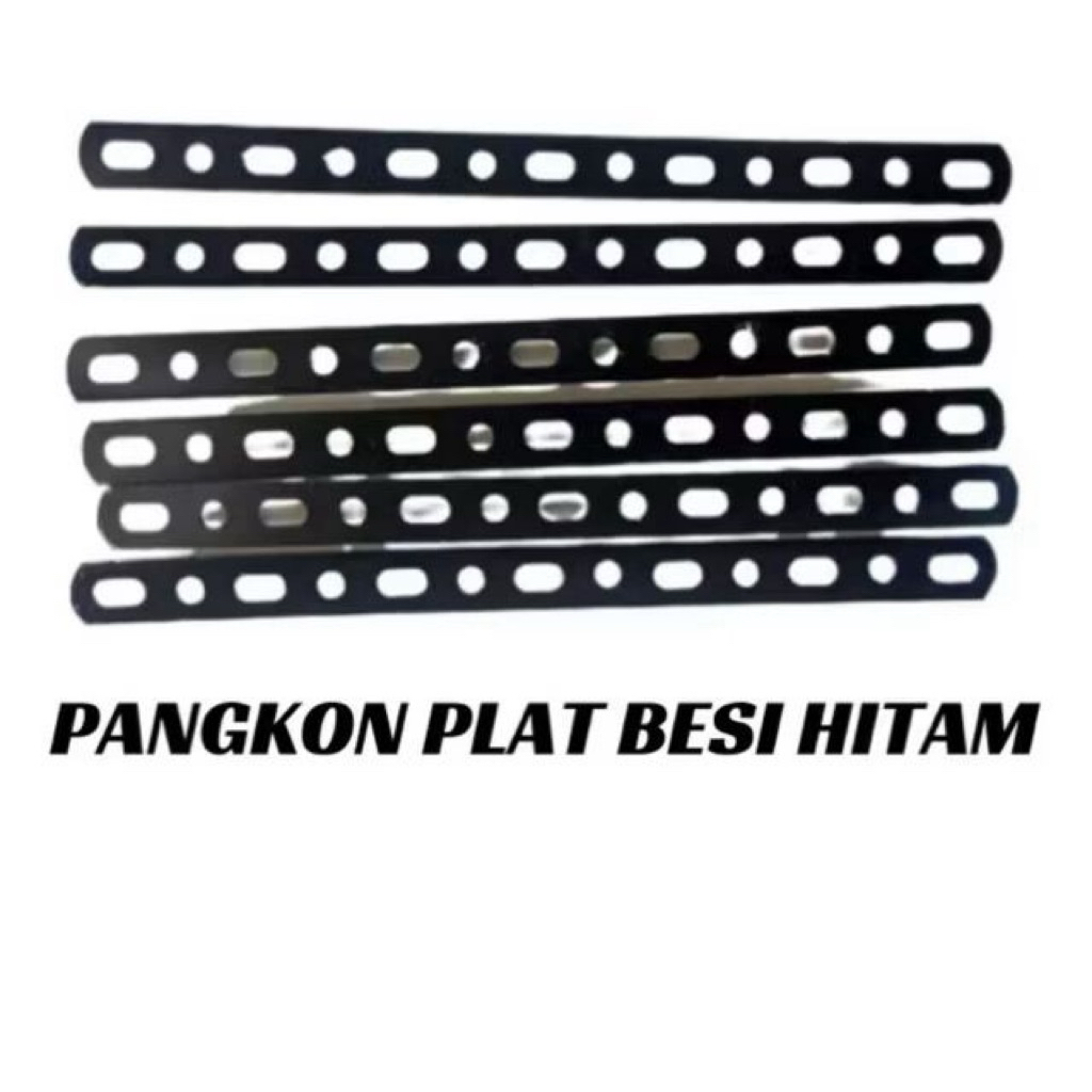 Plat Bracket Breket Bolong Lubang Besi Breket Lampu Tembak Universal Besi plat besi lubang plat brak