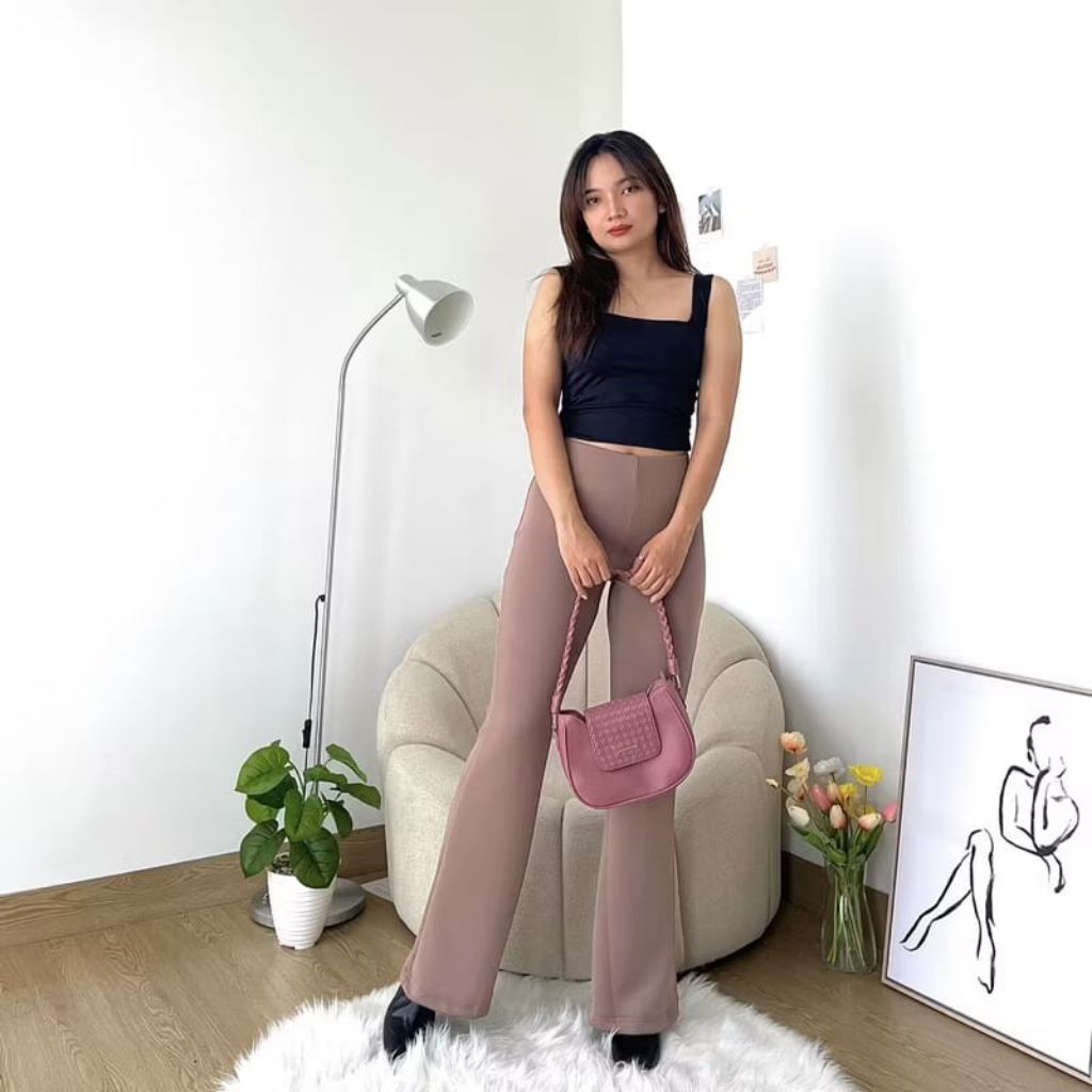 Cutbray Scuba Cutbray Flare Pants Scuba Cutbray