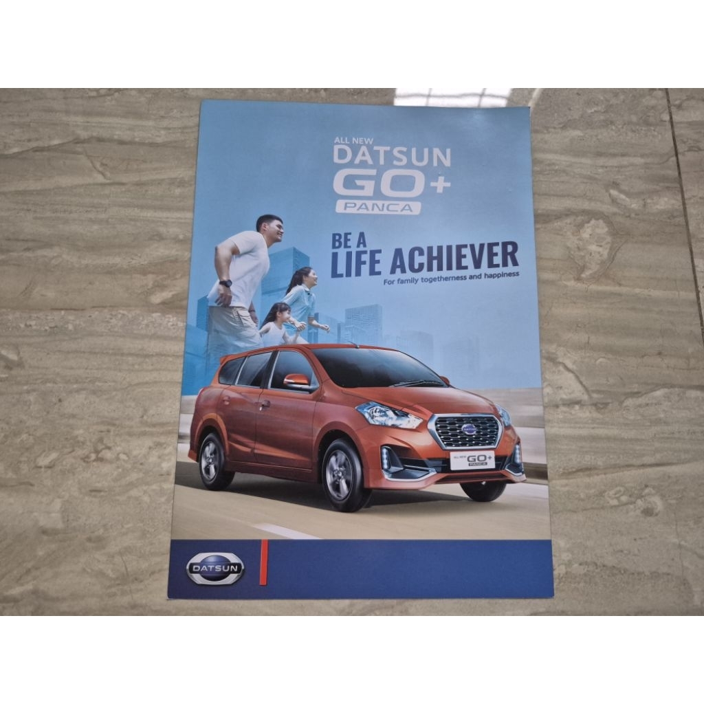 brosur katalog mobil datsun go+ 2019 flyer