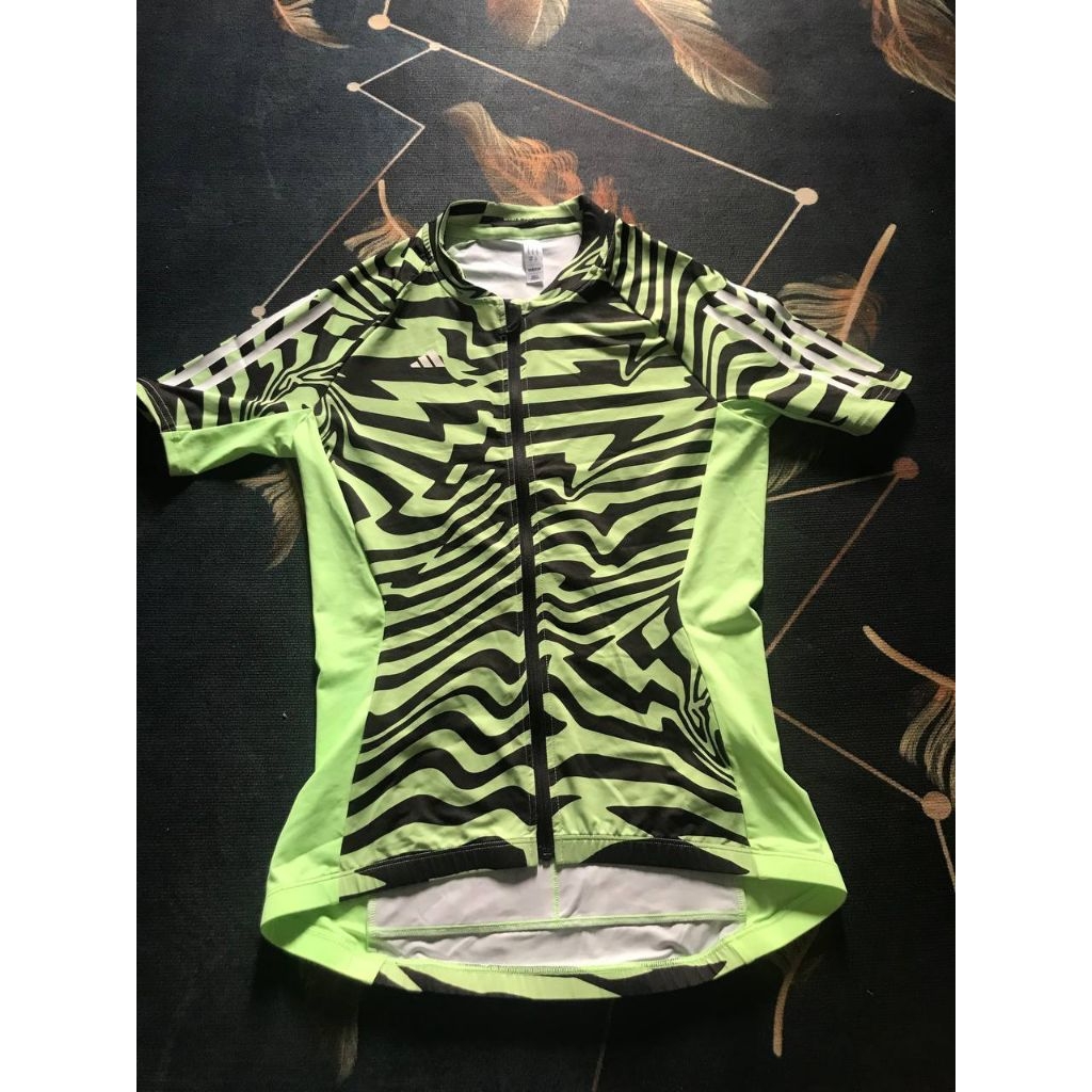 Jersey sepeda/roadbike adidas Essentials 3-Stripes Fast Zebra Cycling Jersey  Women's Cycling adidas