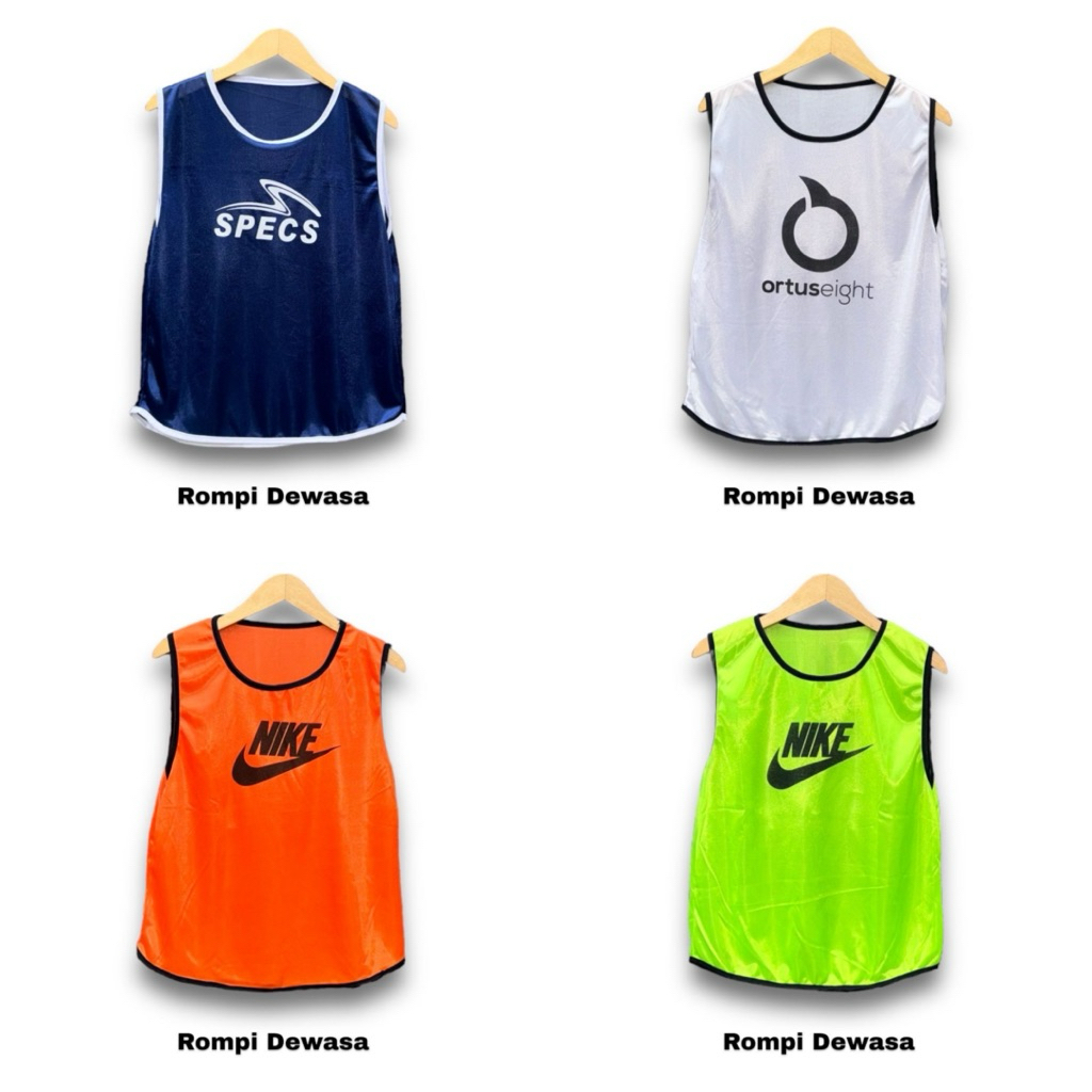 ( Rompi Dewasa ) Rompi Olahraga Sepakbola Futsal Murah Berkualitas Rompi Training Bola Rompi Trainin
