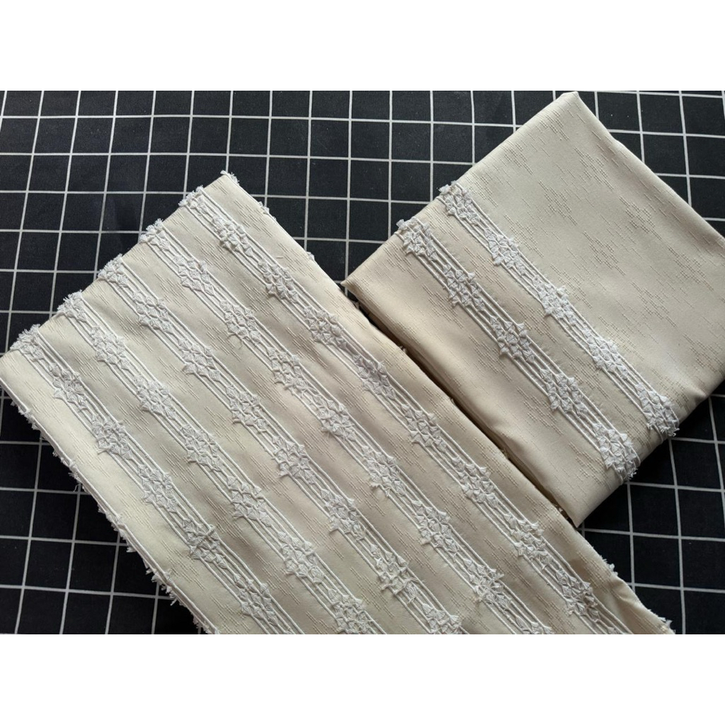 COUPLE KAIN TENUN BULU KEMEJA DAN ROK