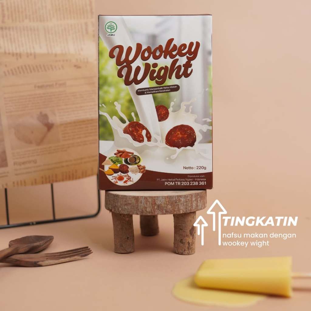 

Wokey Weight - Susu Penambah Berat Badan 220gr Jamu