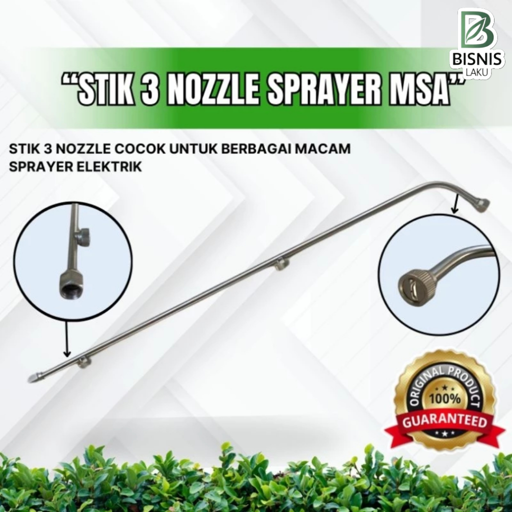 STIK 3 NOZZLE SPRAYER MSA( stik 3 nozzle sprayer msa elektrik ) STIK MATA 3 SUPER KABUT/ STIK 3 MATA