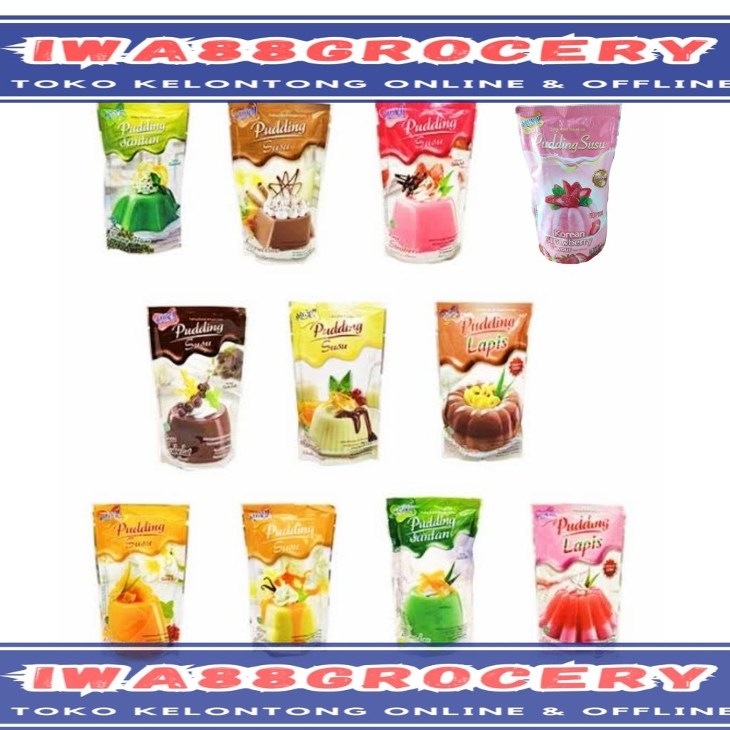 

Nutri puding instan siap saji 100gr all variant