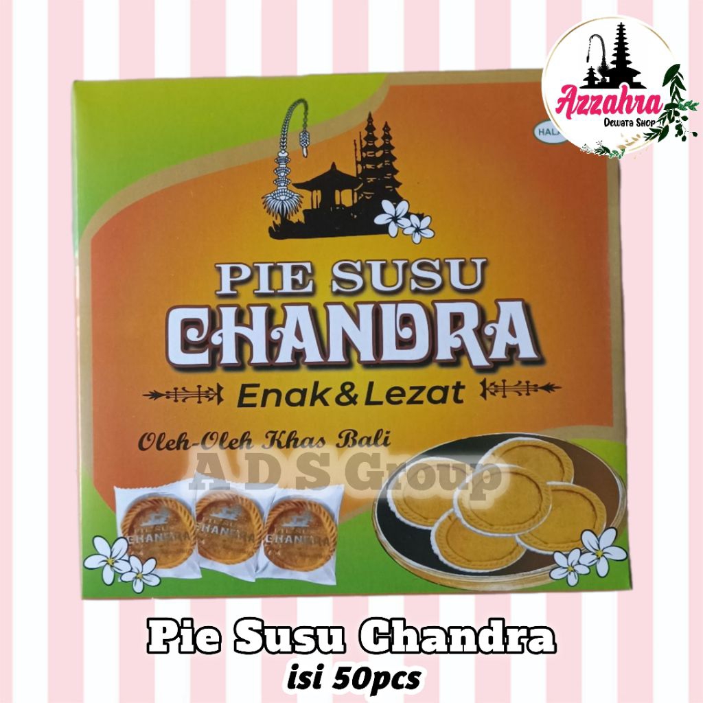 

Pie Susu Bali Chandra 50 biji + box Chandra