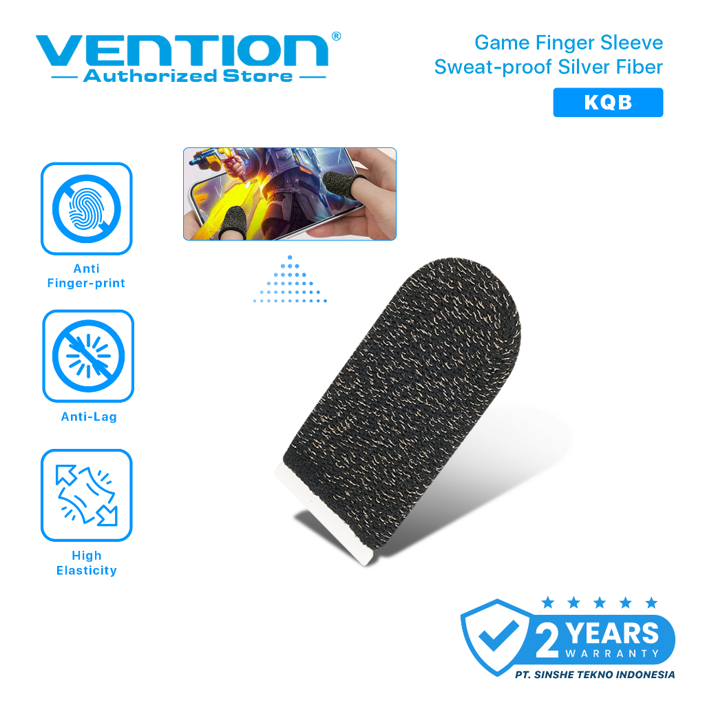 Vention Sarung Tangan Jempol Finger Cover Gaming Jari Game PUBG FF CODM KQB KQA