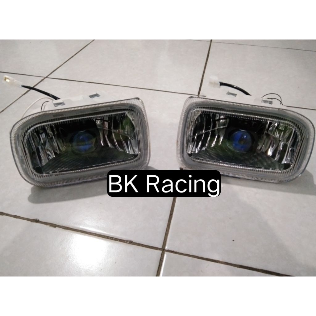 FogLamp Lampu Kabut IsuzuPanther Kapsul /Crosswind/Sportivo 2000-2004 Custom Biled Matrix 1.5inch