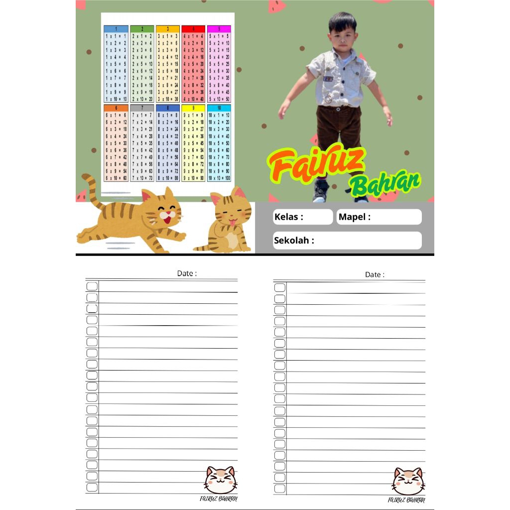 

Custom Buku Tulis