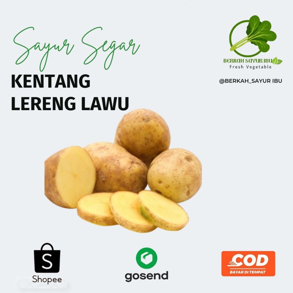 

BERKAH_SAYURIBU - kentang segar 1kg