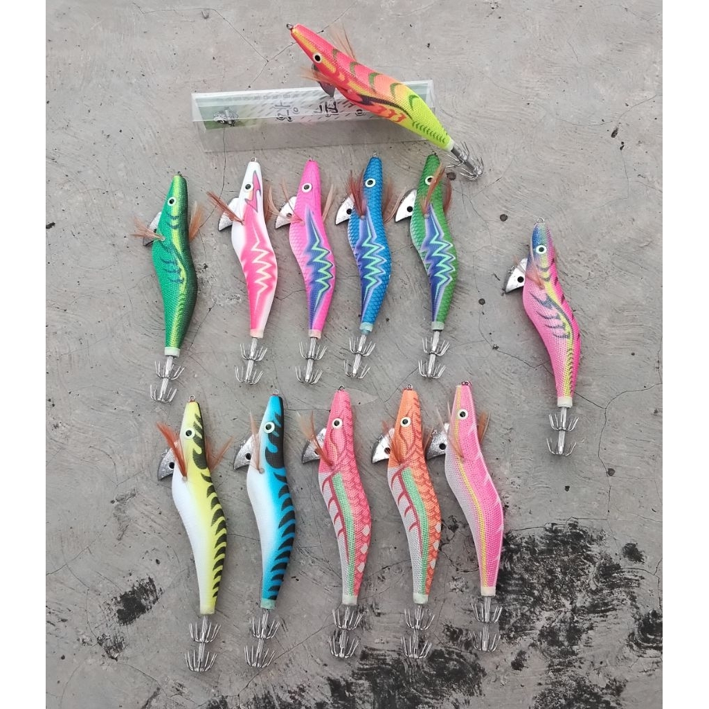 PANCING CUMI 4.0 GLOW & RATTLE SQUID JIG