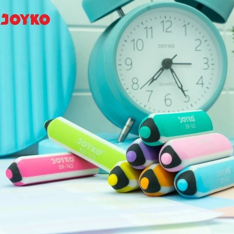 

[PGATK] JUAL PENGHAPUS JOYKO. Joyko ER-143 Eraser Penghapus Pensil Warna-Warni.