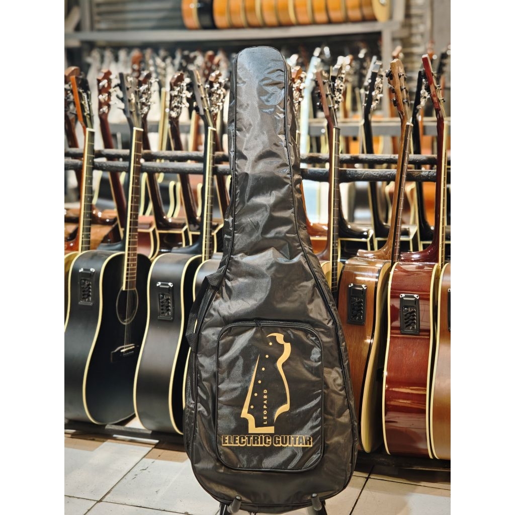 Tas Gitar elektrik pake busa,softcase gitar listrik
