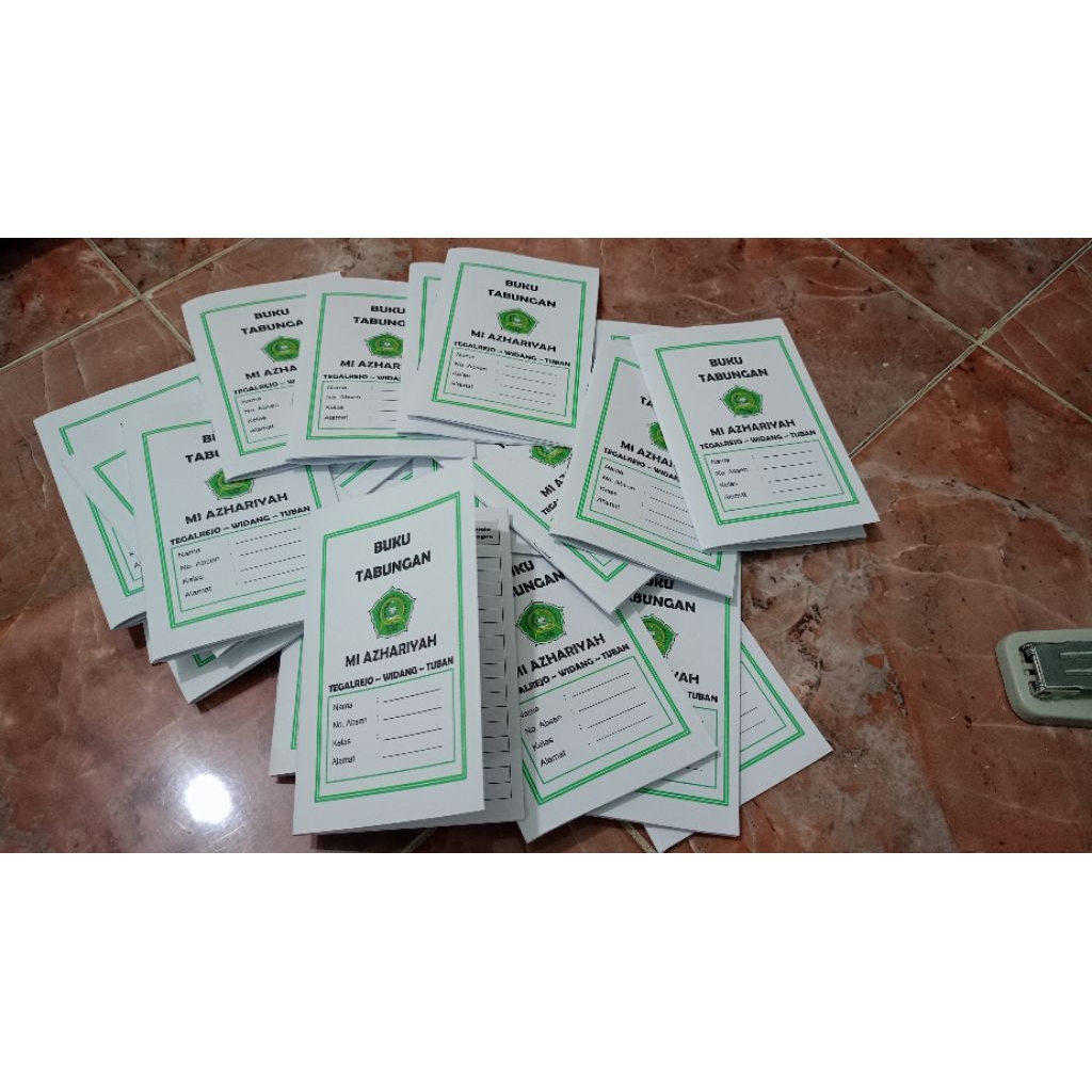 

Buku Tabungan Sekolah Anak/Buku Tabungan Custom/Buku Tabungan Custom Nama Sekolah