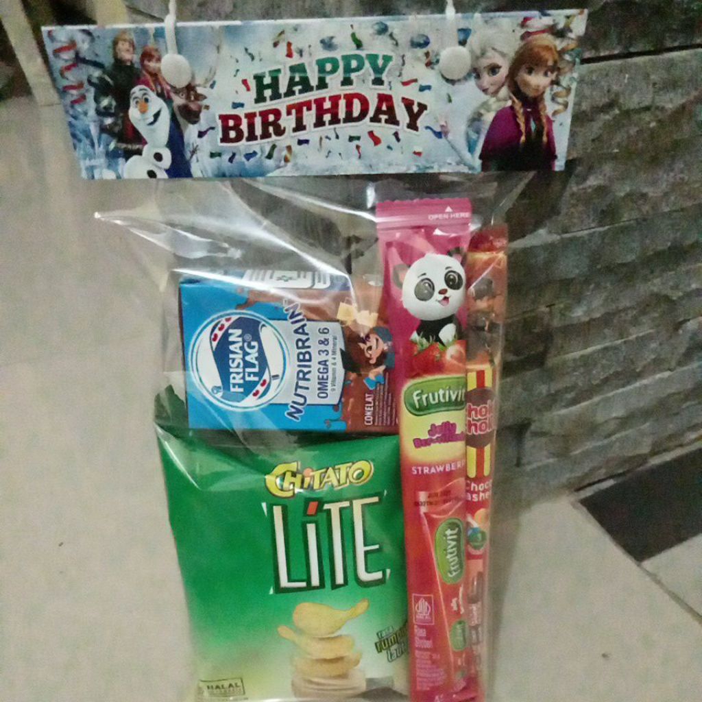 

Snack Paket Ulang Tahun Anak / Set Hadiah Ulang Tahun Type B