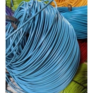 Bahan rotan plastik pitrit/bulet ukuran 2.5mm,3mm dan 4mm untuk anyaman/sulaman jual perkilo