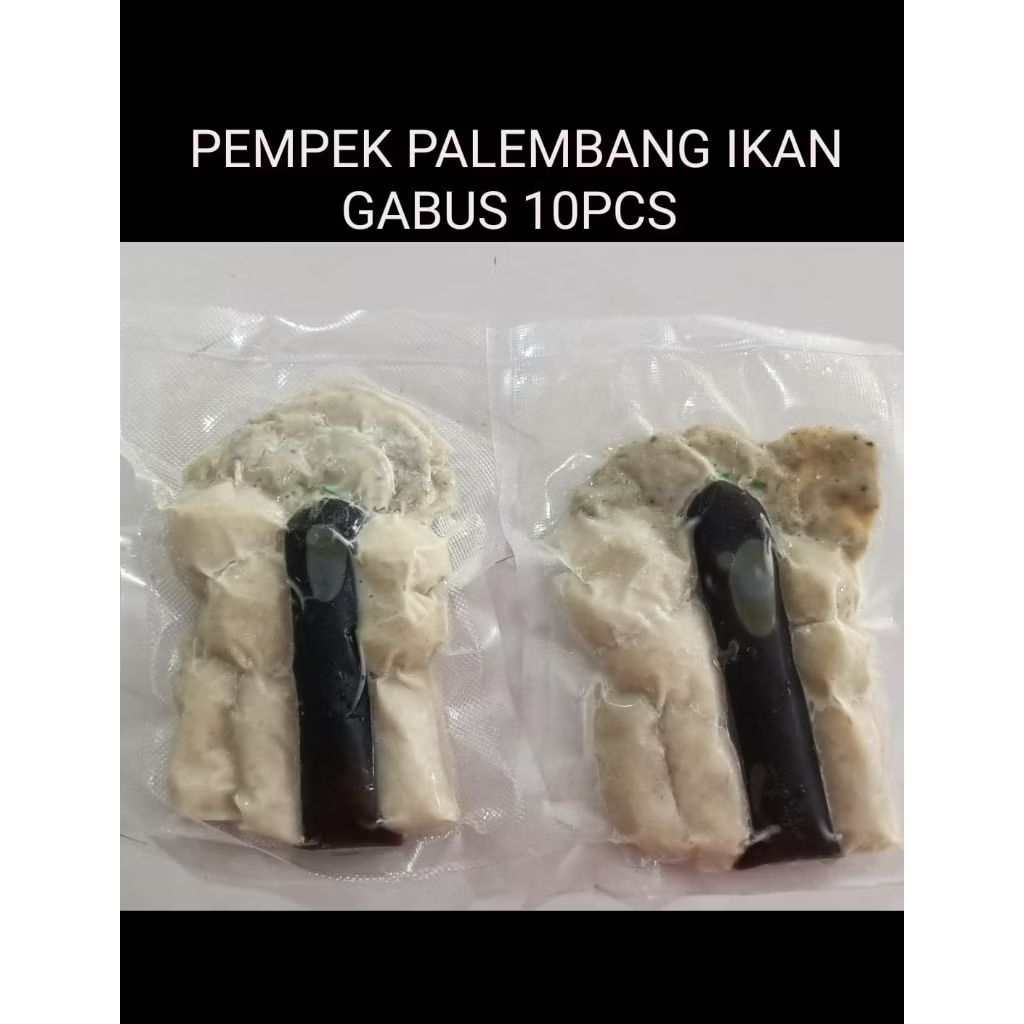 

pempek palembang ikan gabus