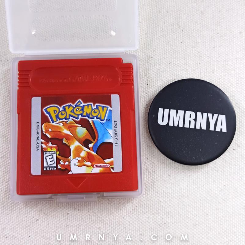 Pokemon Red Gameboy Nintendo DMG GBC GBA SP Game Boy Fire Charizard
