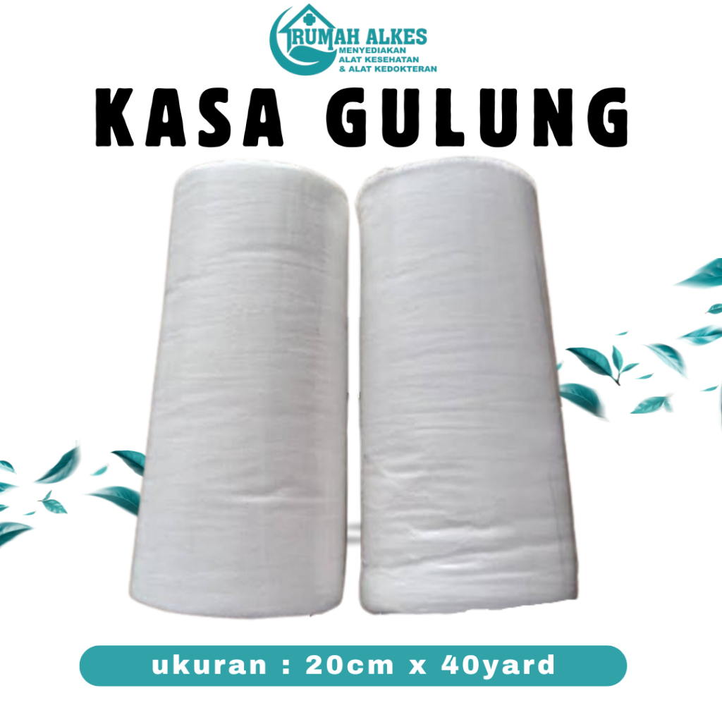 Kasa Gulung Potong 20cm / Kasa Perban Hidrofil 20cm / Kasa Perban Gulung